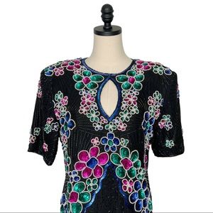 Creative Creations Vintage Sequin Dress | XL